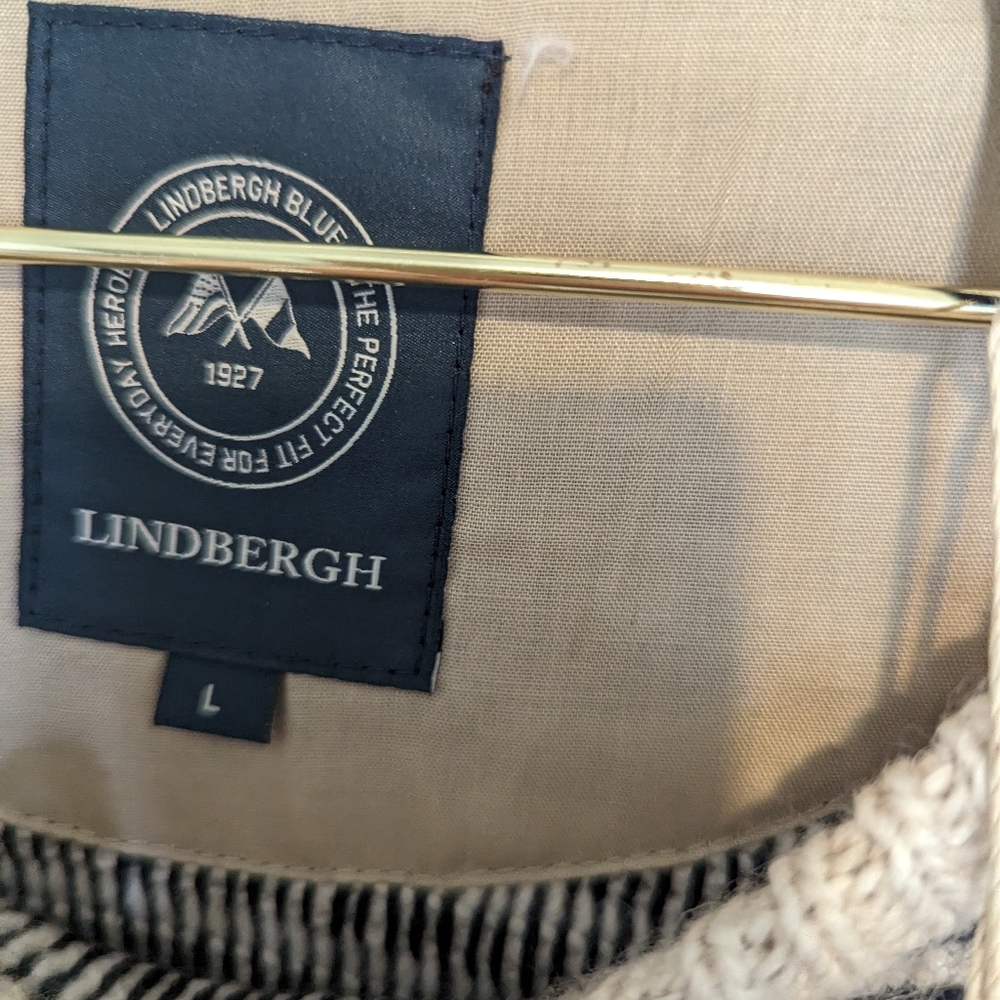 Lindbergh Striped distressed sweater NWT - Picture 6 of 7